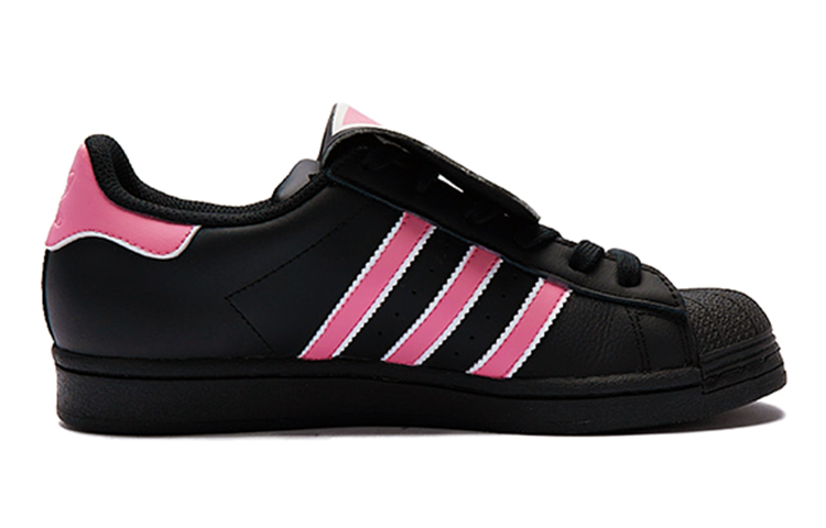 Adidas Originals Superstar Skateboard Shoes Unisex Low top Black/Pink