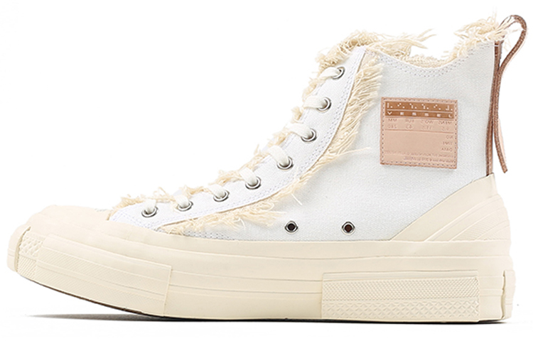 VESSEL G.O.P Highs Wu Jianhao High-Top Skateboard Shoes Unisex White