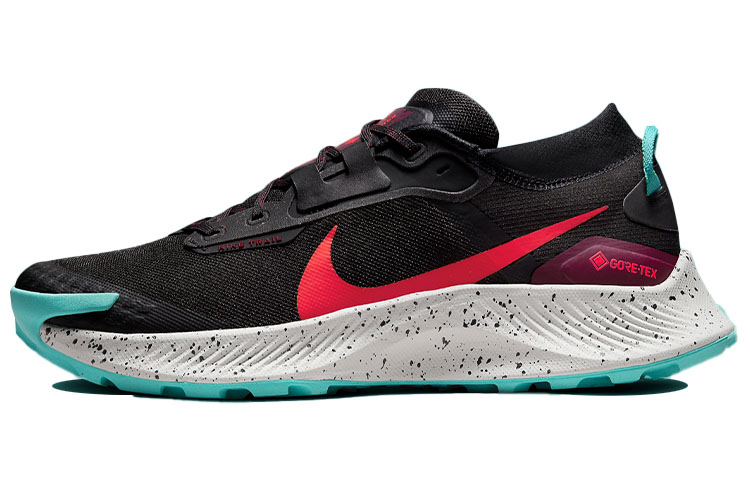 Nike Pegasus Trail 3 Gore Tex Black Dynamic Turquoise Bright Crimson