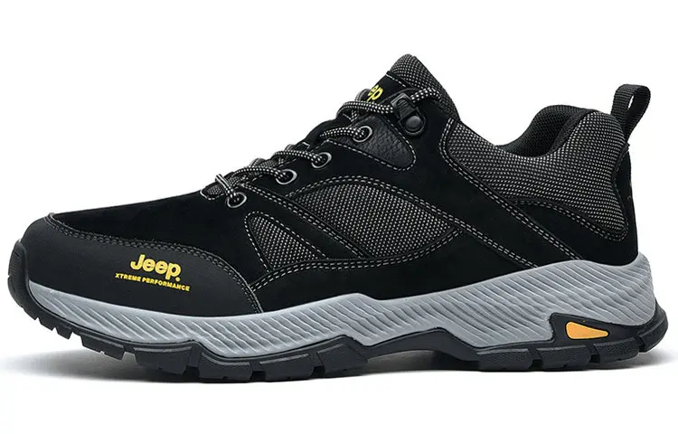 Jeep Mountaineering & Hiking Shoes Men's Low top Black
