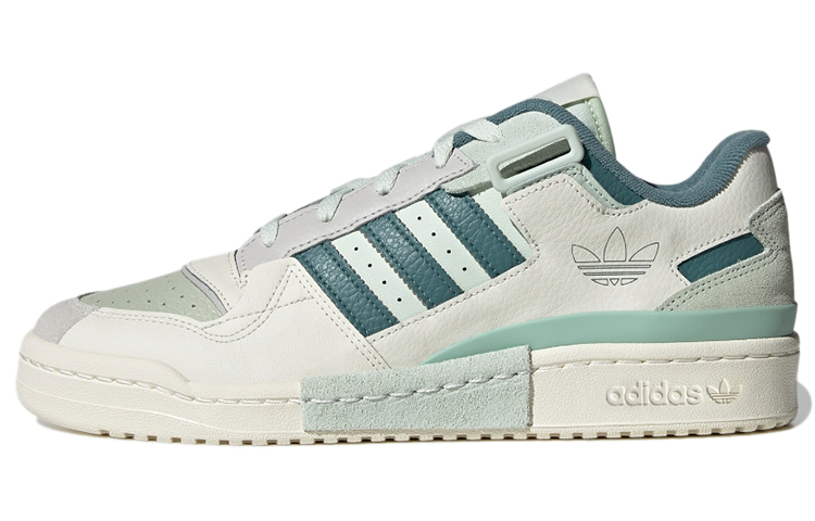 Adidas Originals Forum Exhibit Low Shoes 'Off White Cloud White Core Black'