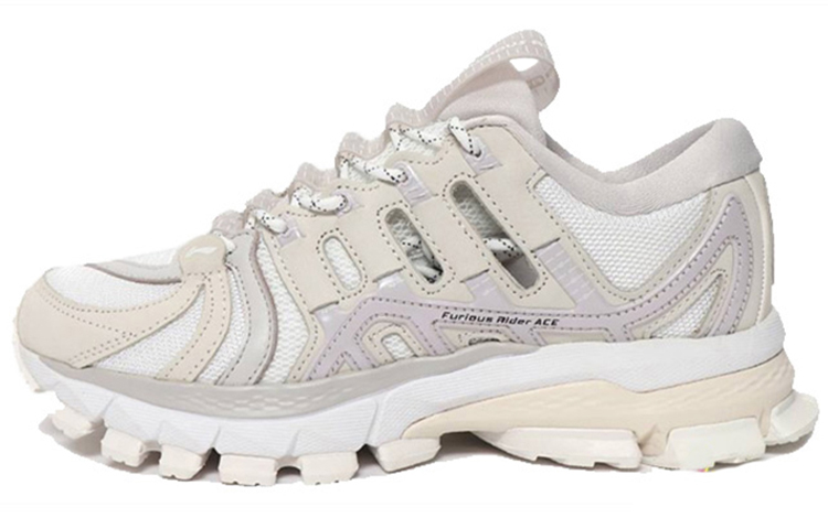 LiNing Furious Rider ACE 1.5 Casual Shoes Women's Low-Top White/Gray