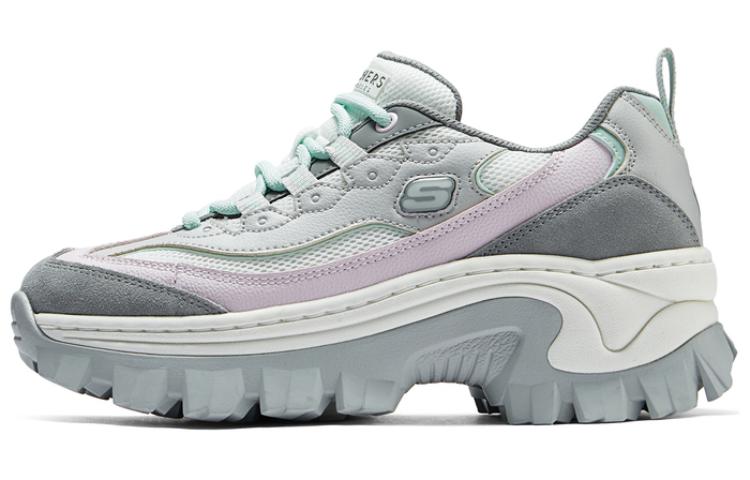 Skechers Street Honey Cake Shoes Abrasion Resistant Slip Resistant Low Top Casual Shoes Women's Light Green