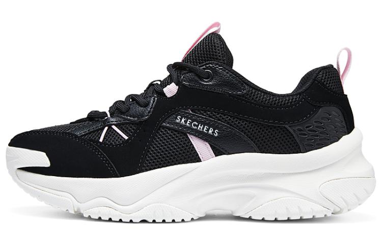 Skechers Low Top Casual Shoes Women's Black Pink