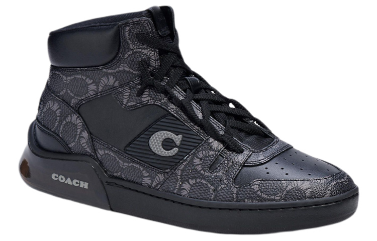 MICHAEL B. JORDAN x COACH CitySole High Top Stylish Skateboarding Shoes Men's Black купить в интернет-магазине Yoocart с быстрой доставкой по России.