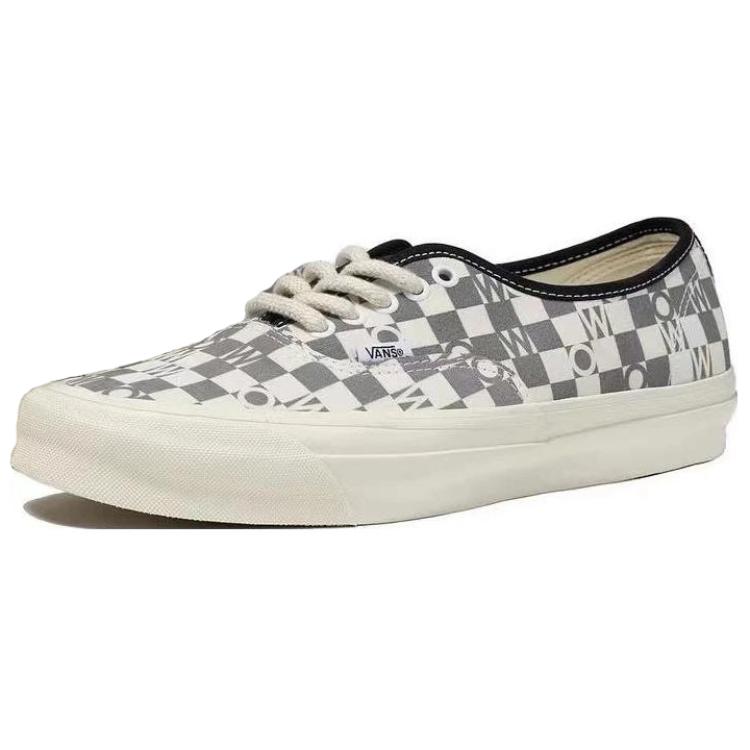 WORKSOUT x Vans Style 36 Low Top Skateboard Shoes Unisex Gray White