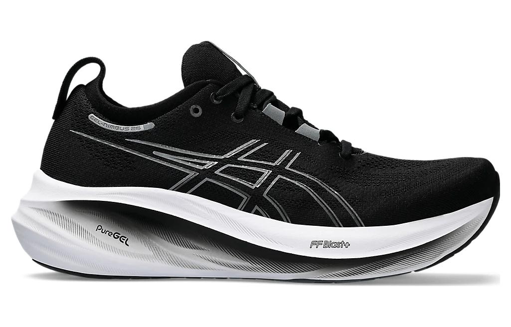 Asics Gel Nimbus 26 Black Graphite Grey купить в интернет-магазине Yoocart с быстрой доставкой по России.