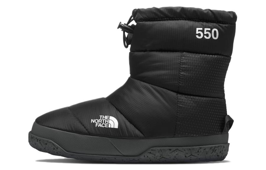 THE NORTH FACE Nuptse Après Waterproof And Wear-resistant Crew Outdoor Boots Women's Black