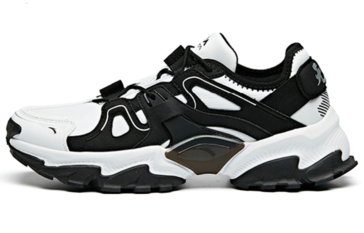 Anta Abrasion Resistant Breathable Low top Outdoor Shoes Men's Black