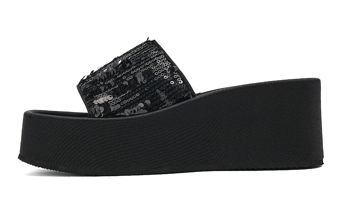 EBLAN Quiet Slide Slippers Women's Black