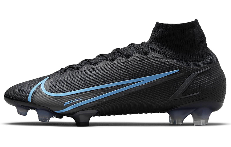 Nike Mercurial Superfly 8 Elite Fg Black Light Blue
