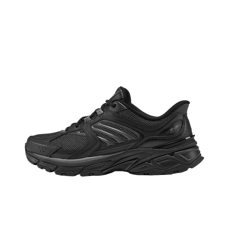 Skechers Silver Wing Low top Chunky Sneakers Men's Black