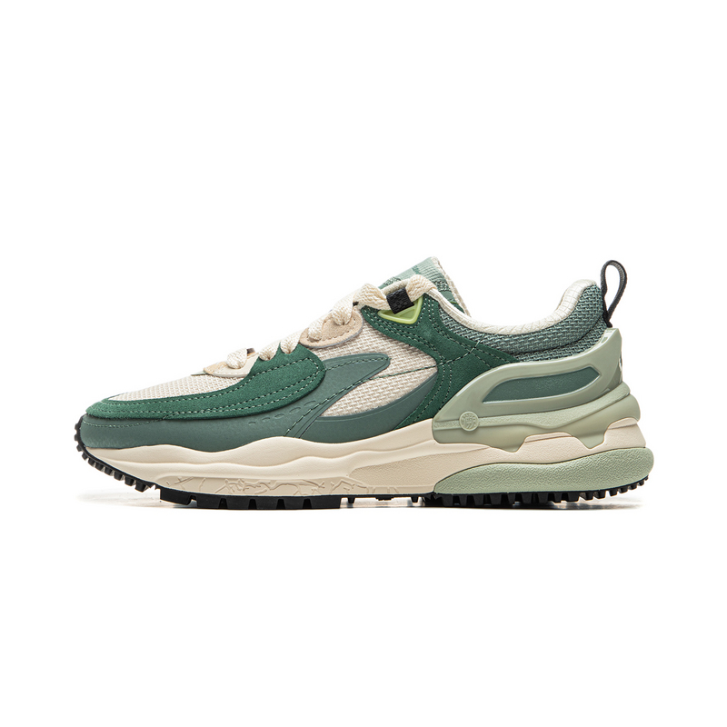 LiNing CF Tracing Origin V4 Low Top Casual Shoes Women's Green