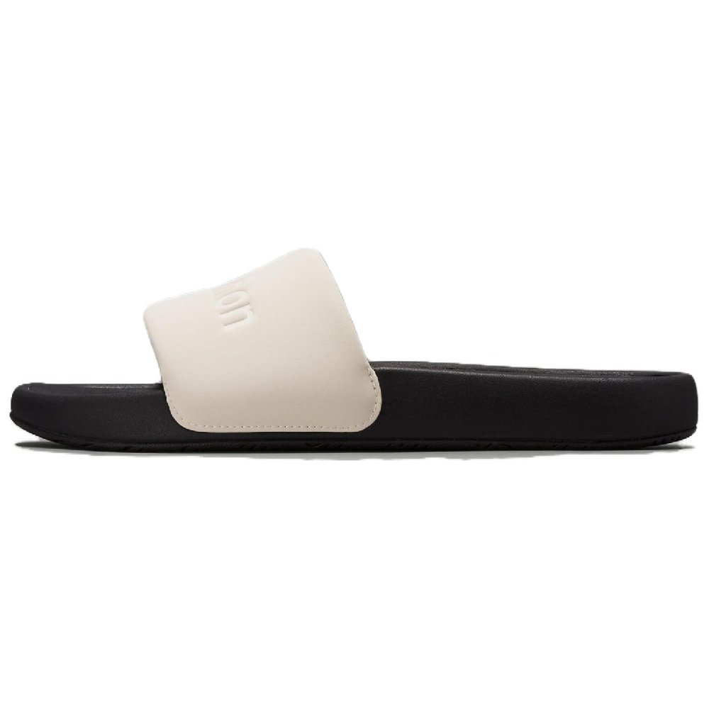 Lululemon Restfeel Slide Slip-Resistant Abrasion-Resistant Slide Slippers Women's White Black