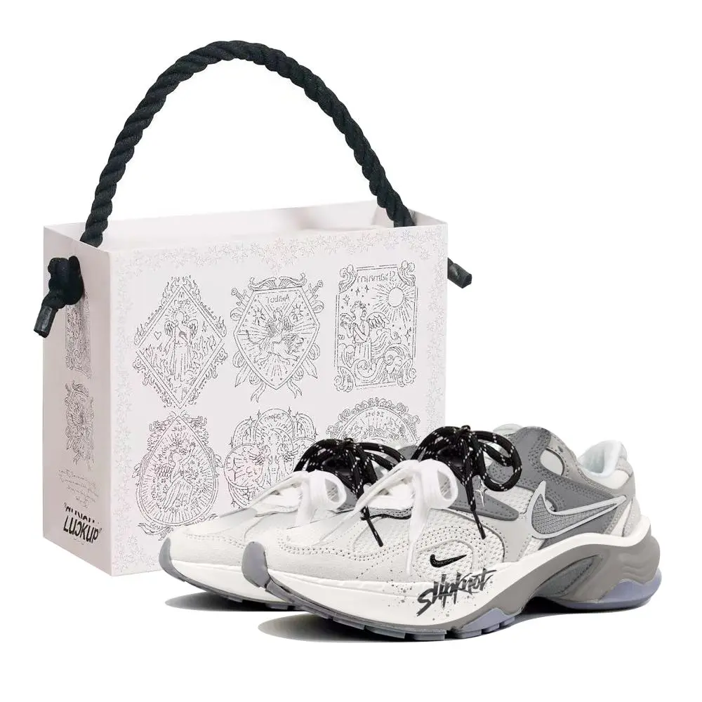 Nike AL8 Abrasion Resistant Low top Casual Shoes Unisex Gray Black
