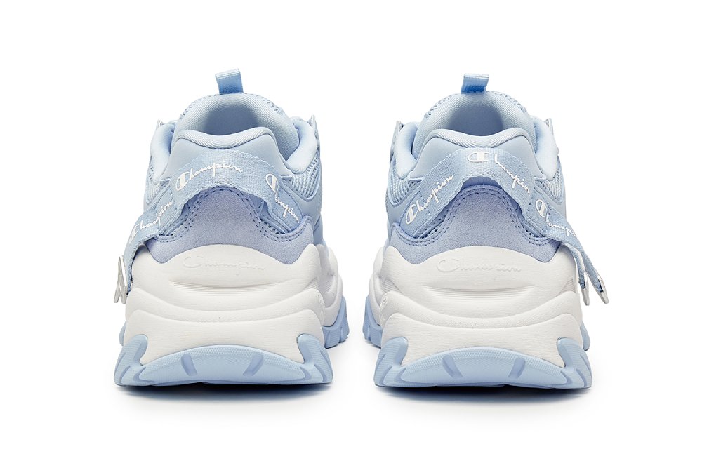 Champion Champ XXL Aurora Height Increasing Low Top Chunky Sneakers Unisex Peak Blue/Champion White