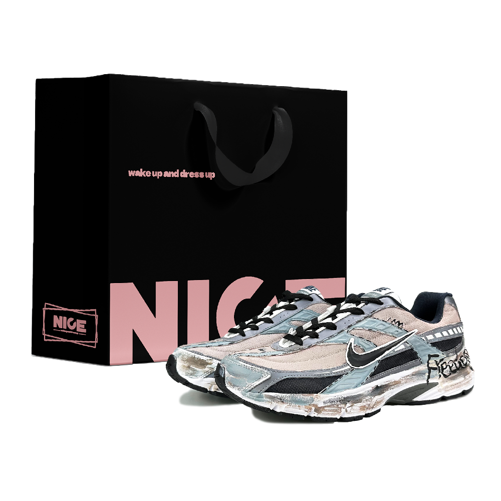 Nike Initiator Low Top Running Shoes Men's Gray
