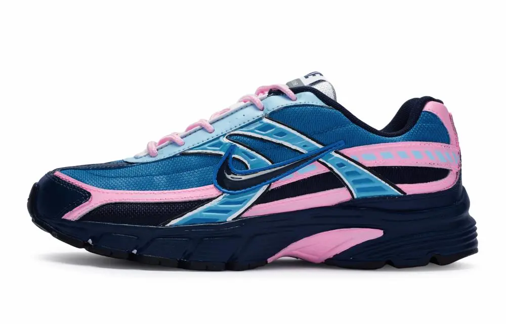 Nike Initiator Low Top Running Shoes Women's Blue Pink
