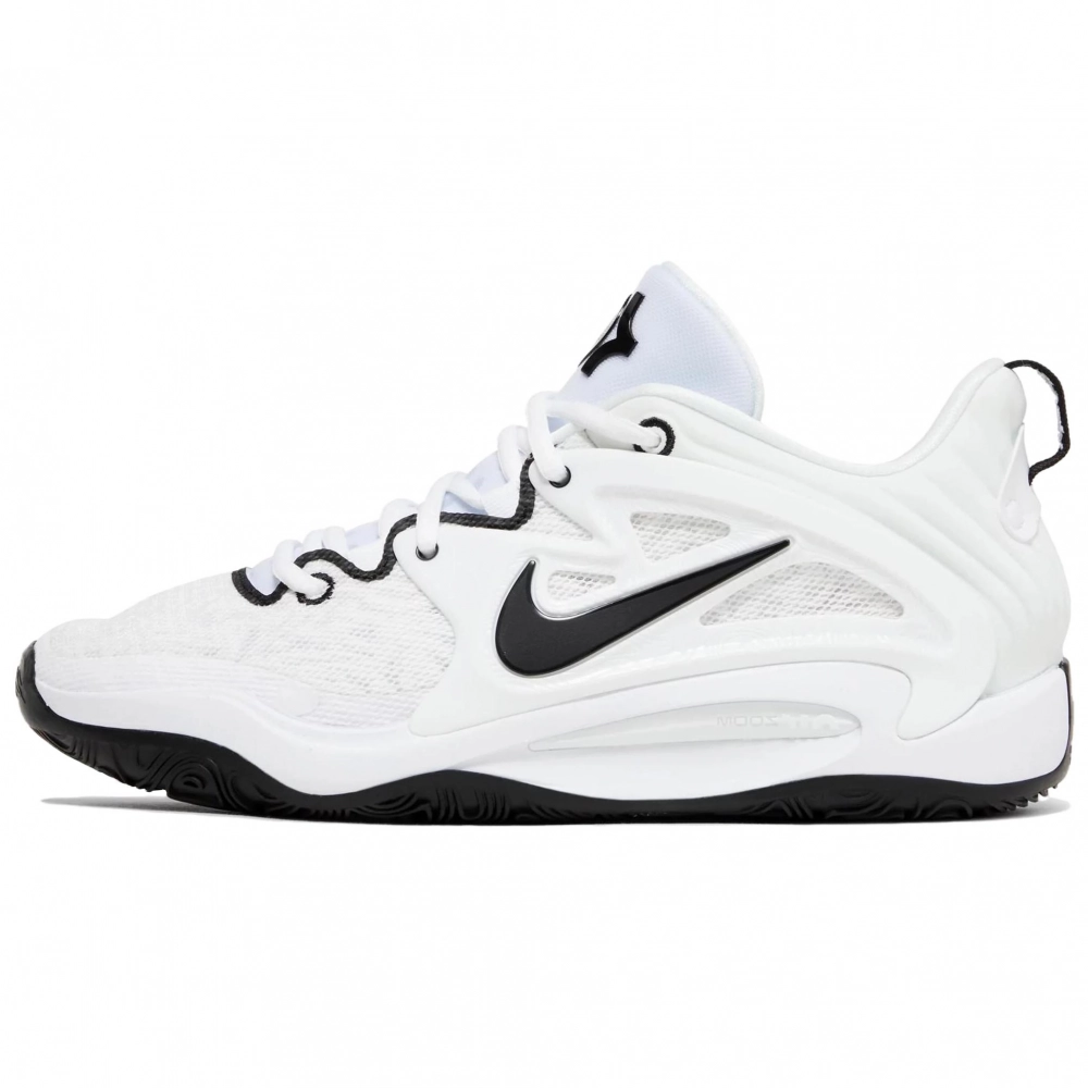Nike KD 15 Cushioning Abrasion Resistant Breathable Low top Basketball Shoes Men's White