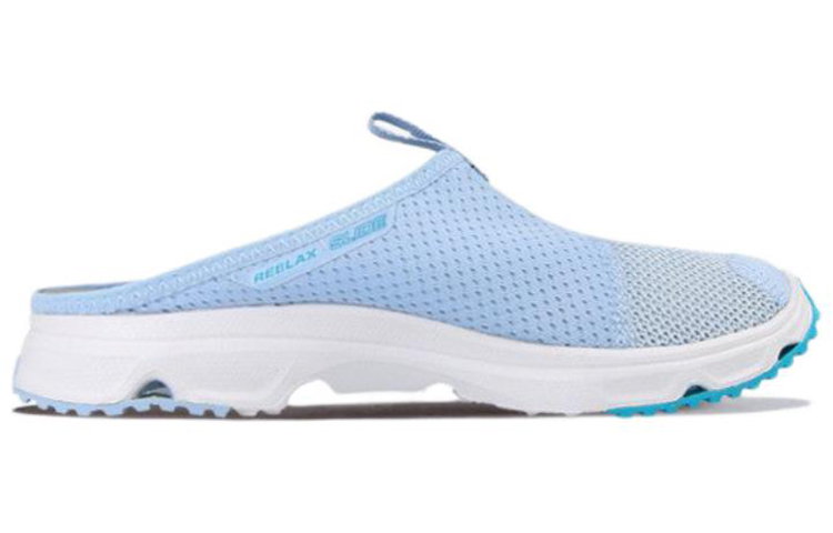 SALOMON RX Slide 4.0 Rubber Sole Slip Resistant Sports Slippers Women's Light Blue