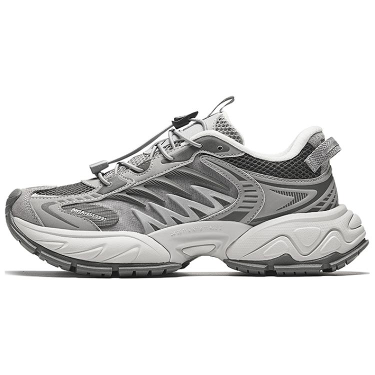 Anta Star Moon 2 Breathable Height Increasing Low-Top Casual Shoes Women's Gray