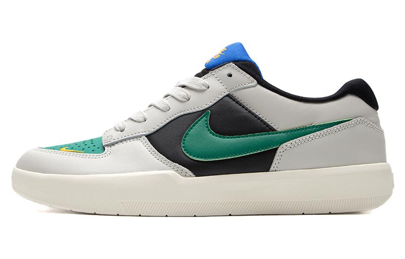 NIKE SB Force 58 Кроссовки для скейтбординга Низкие Белый Зеленый Черный Унисекс