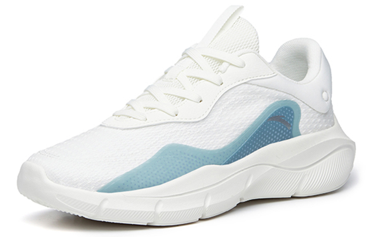 Anta Linghui Cushioned Anti-Slip Wear-Resistant Breathable Lightweight Low-Top Training Shoes Men's White Blue купить в интернет-магазине Yoocart с быстрой доставкой по России.