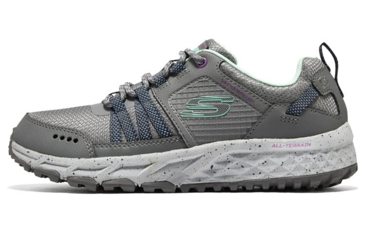 Skechers OUTDOOR Low Top Casual Shoes Women's Gray Green
