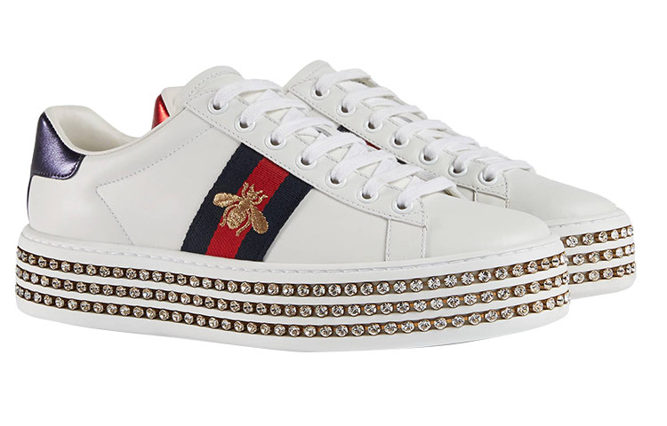 GUCCI Women's Ace 'Crystal' Women's купить в интернет-магазине Yoocart с быстрой доставкой по России.