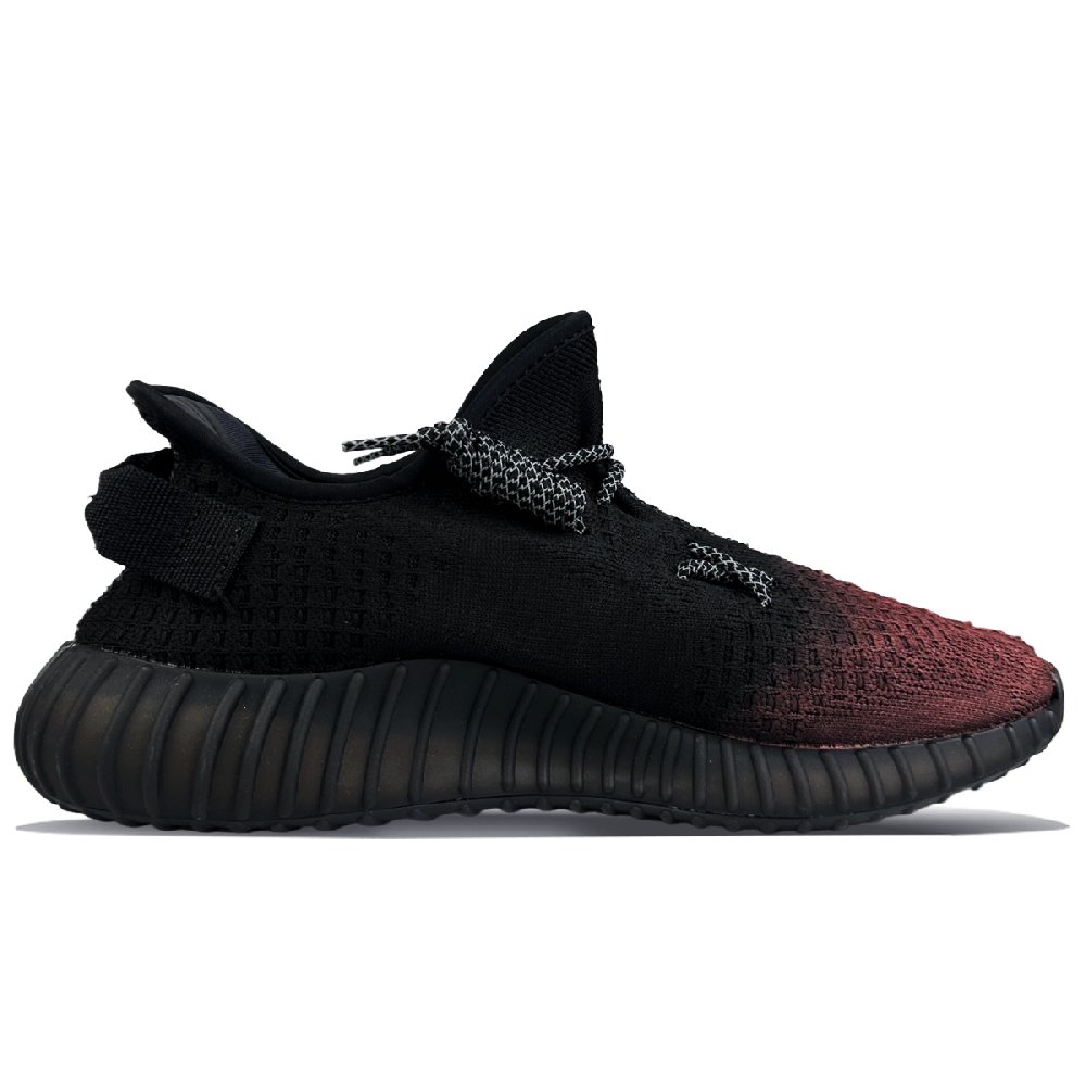 Adidas Originals Yeezy Boost 350 V2 Anti Slip Wear Resistant Low Top Casual Shoes Unisex Crackled Red