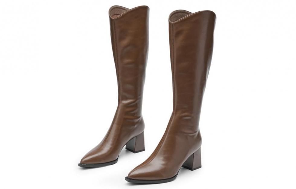 EBLAN Knee high Boots Women's Brown купить в интернет-магазине Yoocart с быстрой доставкой по России.