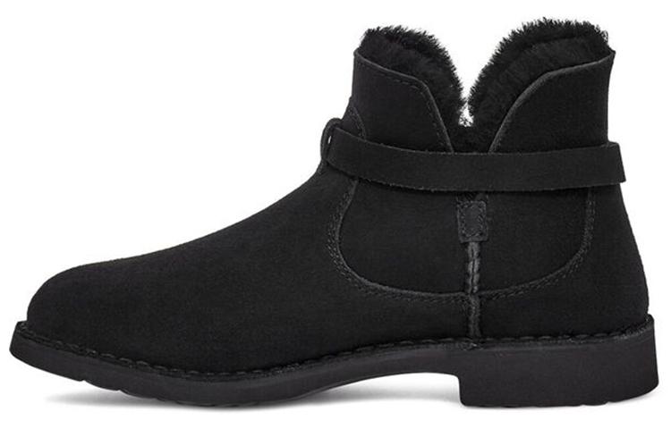 UGG Elisa Fleece Lined Snow Boots Black Women's