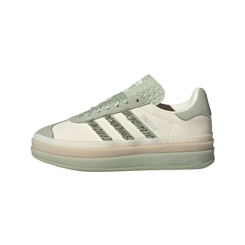 Adidas Originals GAZELLE Anti-Slip Wear-Resistant Low-Top Skateboard Shoes Women's Green