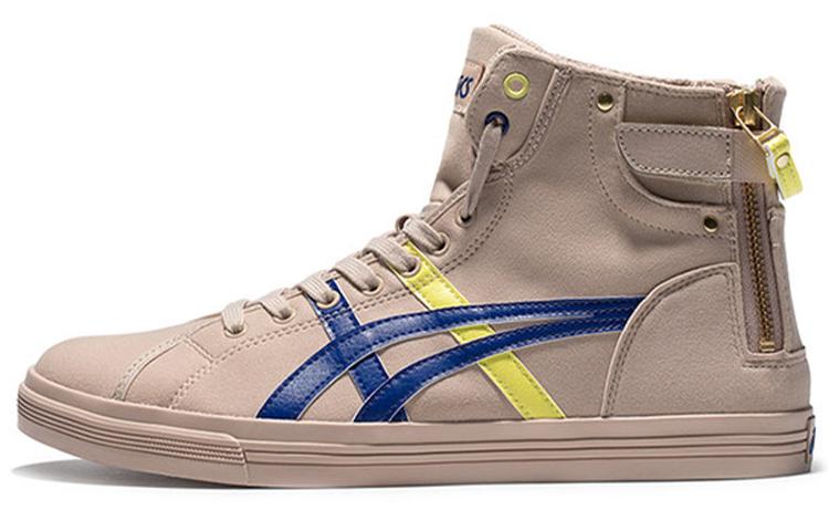 Asics Double Clutch Light Brown/Blue Fleece High Board Shoe