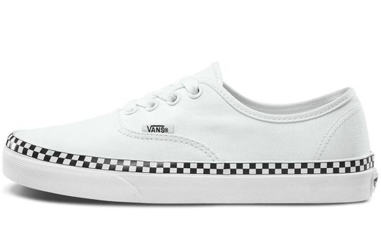 Vans Check Foxing Authentic White