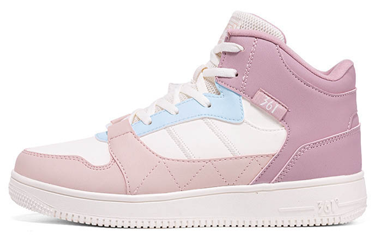 361° Thermal Mid Top Winter Padded Skateboard Shoes Women's Pink