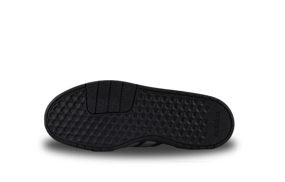 Adidas Neo Courtbeat Slip Resistant, Abrasion Resistant, Lightweight Low Top Skateboard Shoes Unisex Black
