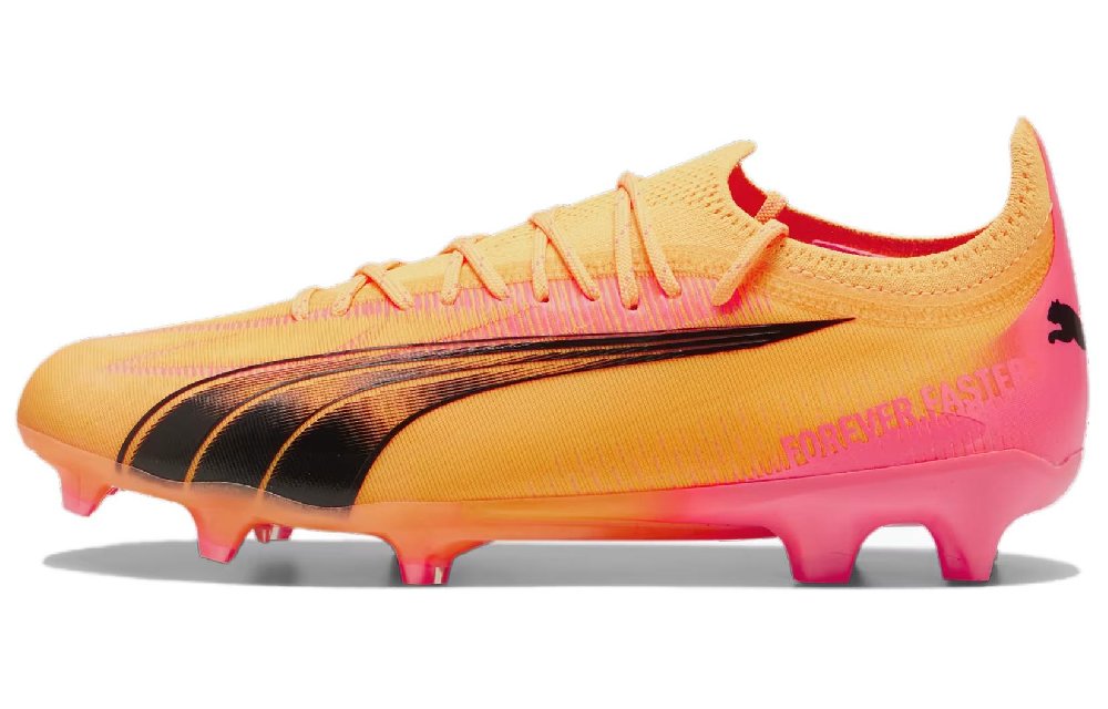 PUMA Ultra Ultimate Футбольные бутсы Низкие Желто-черные Мужские