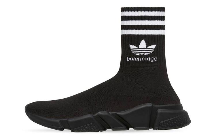 Balenciaga X Adidas Speed Trainer Black Women's