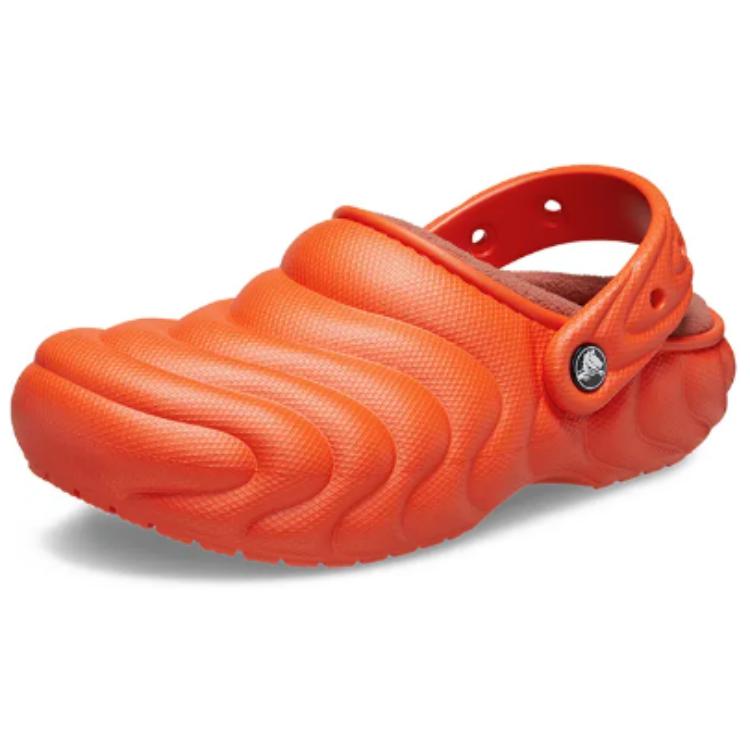 Crocs Classic Overpuff Lined Clog Lava