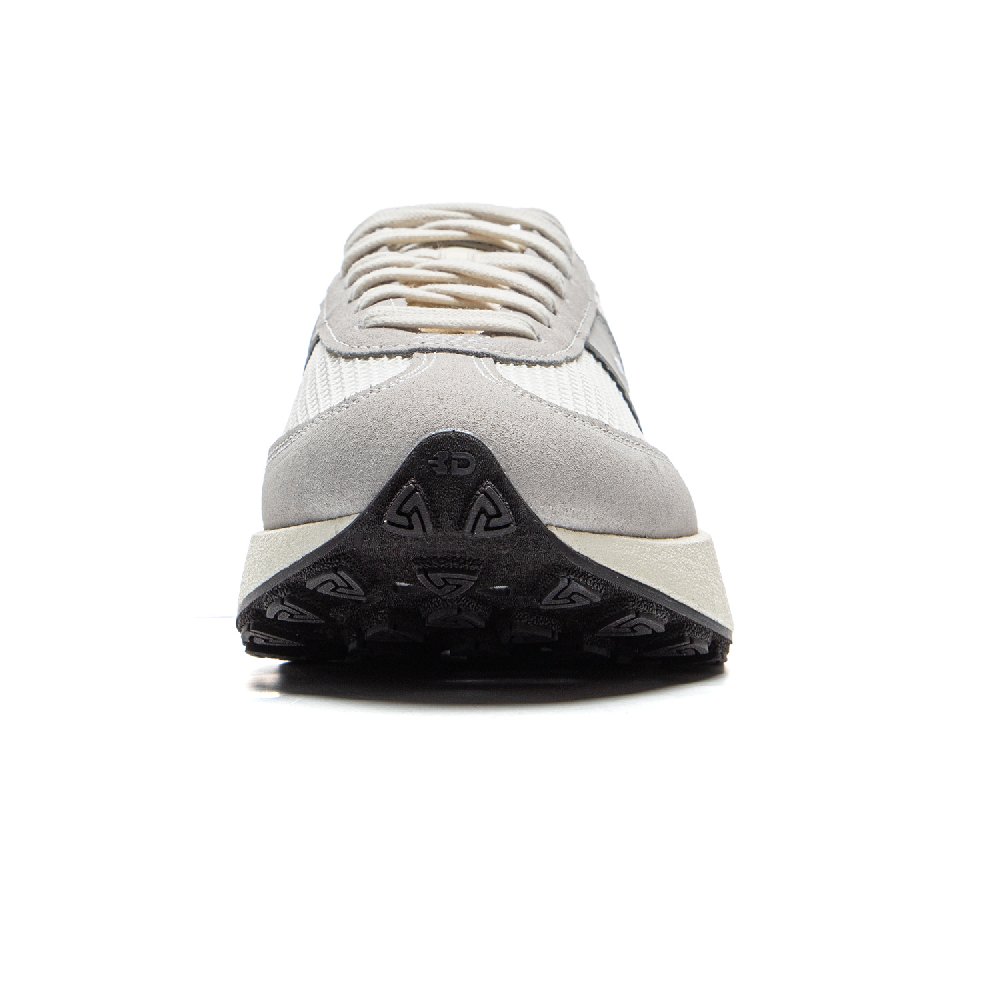 LiNing Wear-Resistant Slip-Resistant Coverage Low-Top Casual Shoes Unisex Beige Gray