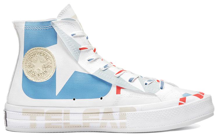 Converse Chuck Taylor All Star 70 Hi Telfar White Blue купить в интернет-магазине Yoocart с быстрой доставкой по России.