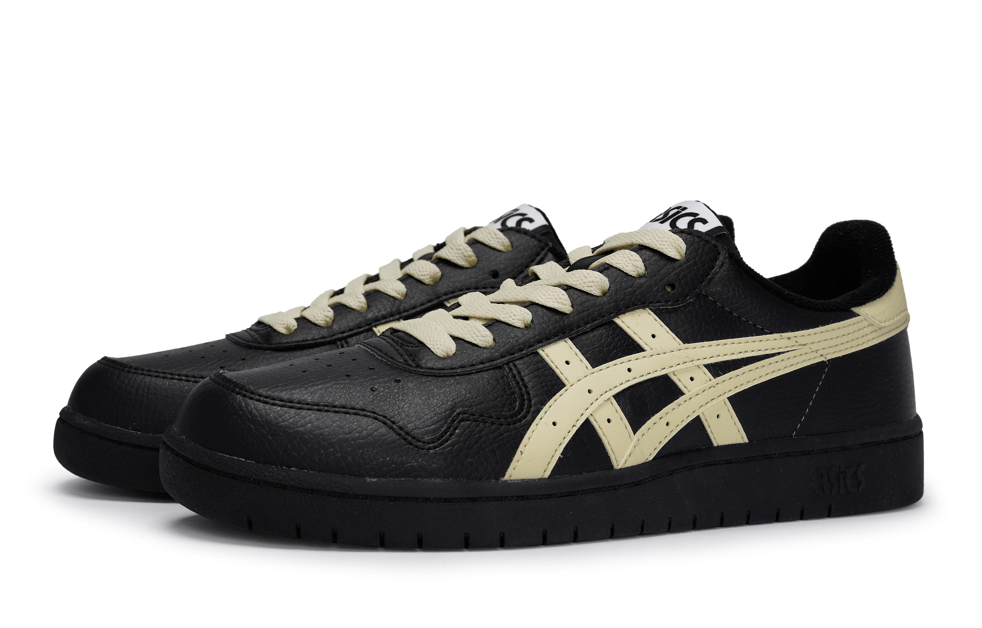Asics JAPAN S Anti-Slip Wear-Resistant Low-Top Skateboard Shoes Unisex Black Beige купить в интернет-магазине Yoocart с быстрой доставкой по России.