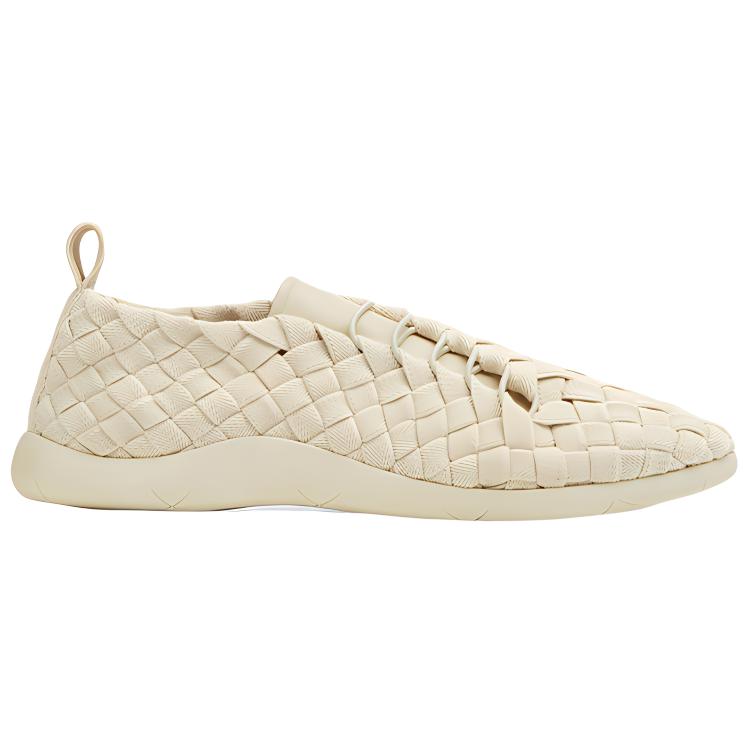 Bottega Veneta Plat Low top Casual Shoes Men's Sea Salt Color