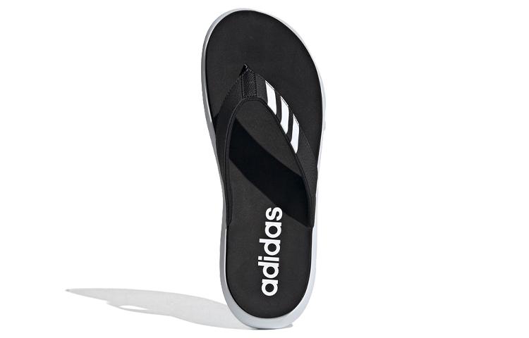 Adidas Comfort Flip Flops Core Black Cloud White купить в интернет-магазине Yoocart с быстрой доставкой по России.