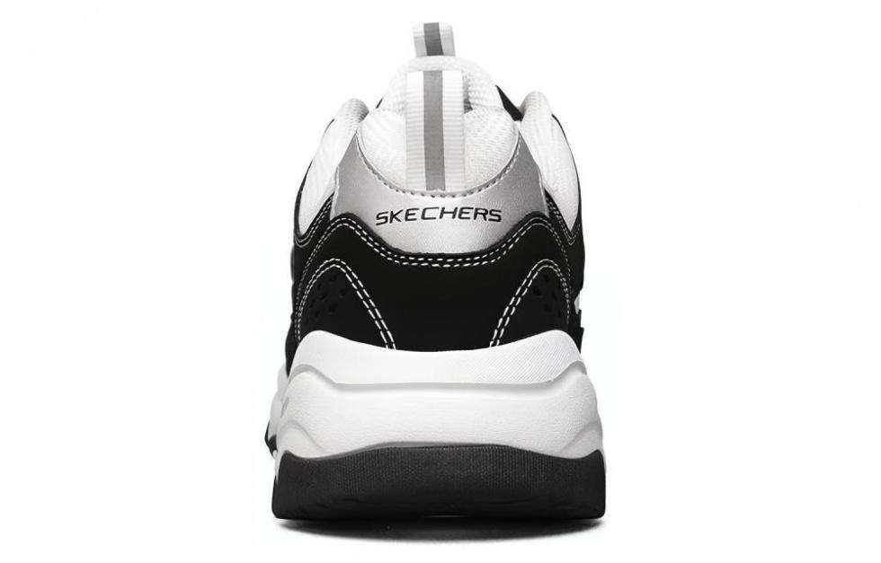 Skechers D'Lites I Conik Low Top Running Shoes Black/White купить в интернет-магазине Yoocart с быстрой доставкой по России.