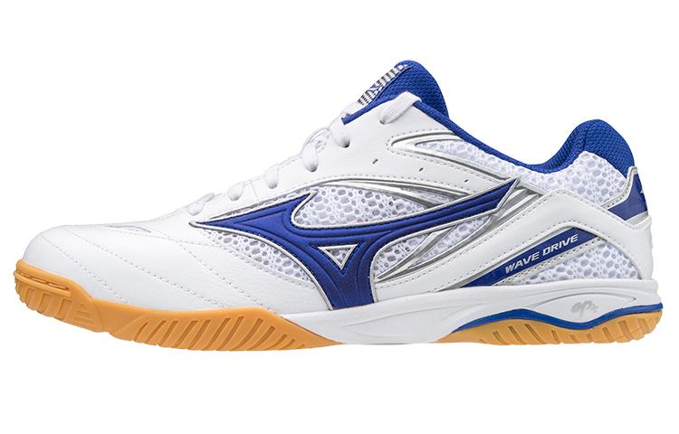 Mizuno Wave Drive 8 Low-Top Training Shoes Unisex White Blue