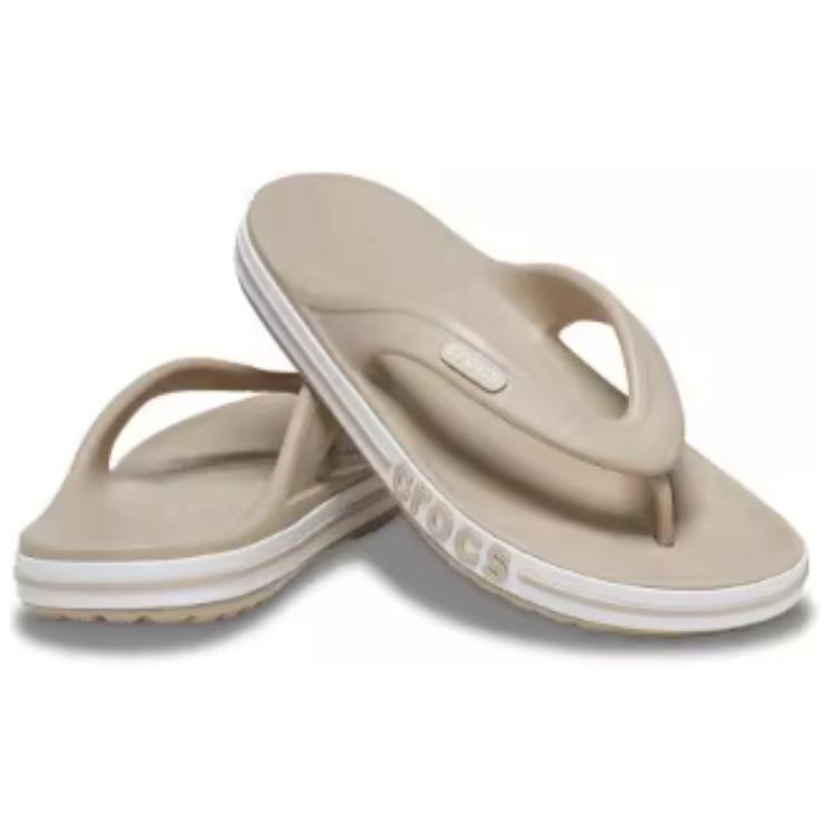 Crocs Bayaband Flip Flops 'Beige White' купить в интернет-магазине Yoocart с быстрой доставкой по России.