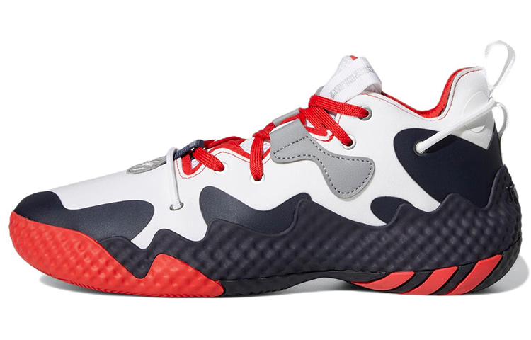 Adidas Harden Vol. 6 'White Vivid Red Legend Ink'