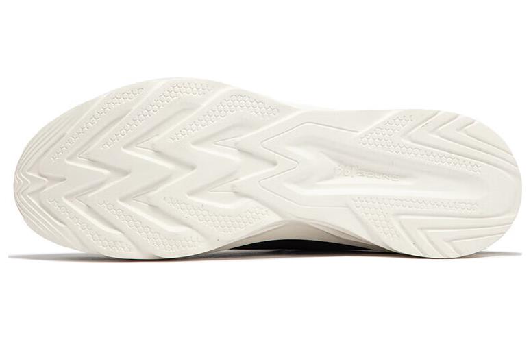 361° Cushioning Anti-Slip And Wear-Resistant Low-Top Running Shoes Men's Black White
